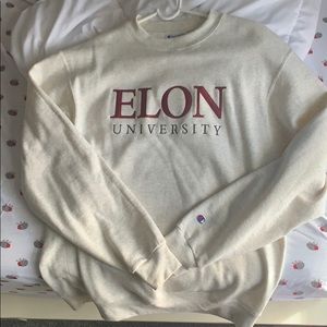 champion Elon University crewneck